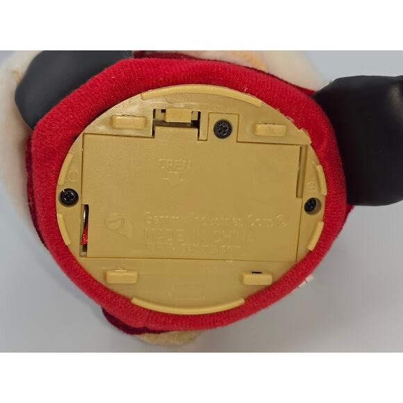 Gemmy 7" Animated Santa Mouse Sings "I Wish You A Merry Christmas" Bell Jingles - Picture 7 of 7